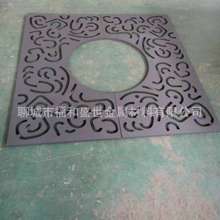 镀锌板树篦子树坑美化钢板护树板铸铁树蓖子不锈钢树穴盖板