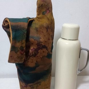 香云纱水壶套子传家壶迷你布包水杯套保护套真丝高档大气学古袋子