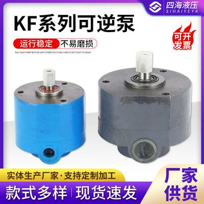 F6系列可逆F12可逆式摆线转子泵F-18双向油泵减速机配套油泵