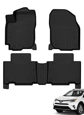 适用于14-18款19-23款RAV4汽车脚垫高品质TPE脚垫全TPE电商