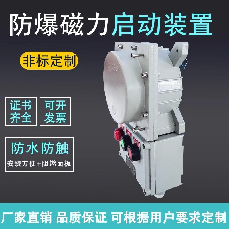 防爆磁力启动器BQC/BQD53-10A/20A//40A/60A/100A电机开关配电箱