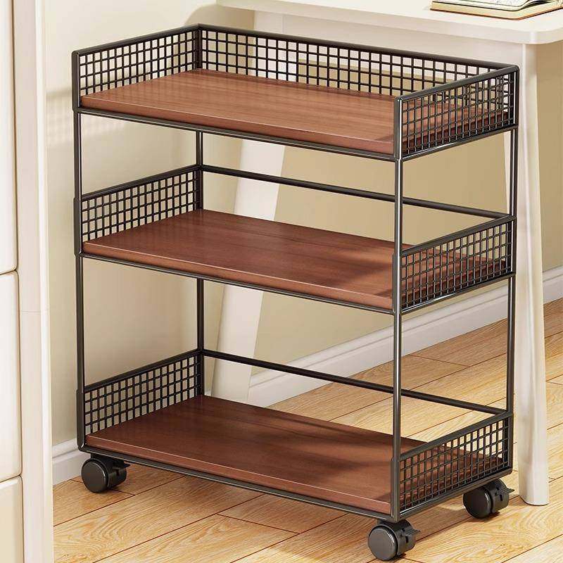 书架办公室文件资料可移动收纳整理架学生宿舍多层书本文具储物柜,特色手工艺,其他特色工艺品,淘宝优惠券,粉丝福利购,淘宝优惠卷