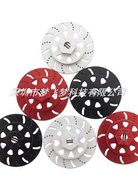 1/10仿真攀爬车 Axial  RBX10 仿真刹车碟 两个装 银色 黑色 红色