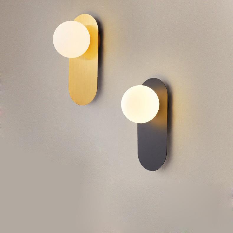 新款北欧简约壁灯创意个性床头卧室走廊楼梯客厅过道led现代灯具