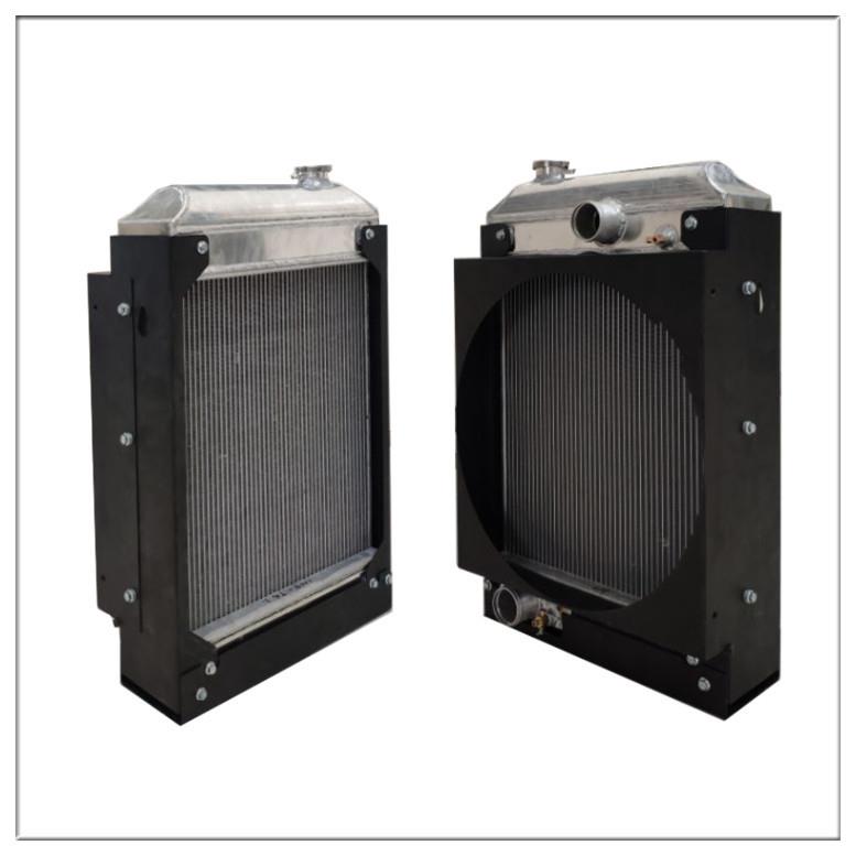 柴油发电机组工程机械发动机水箱远置式散热器中冷器管路风扇叶