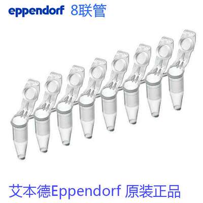 艾本德Eppendorf 0.2mlPCR管8排管货号：0030124359
