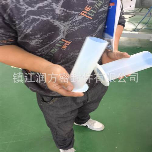 FEPPFA透明二次加工件翻边管FEP封口扩口管