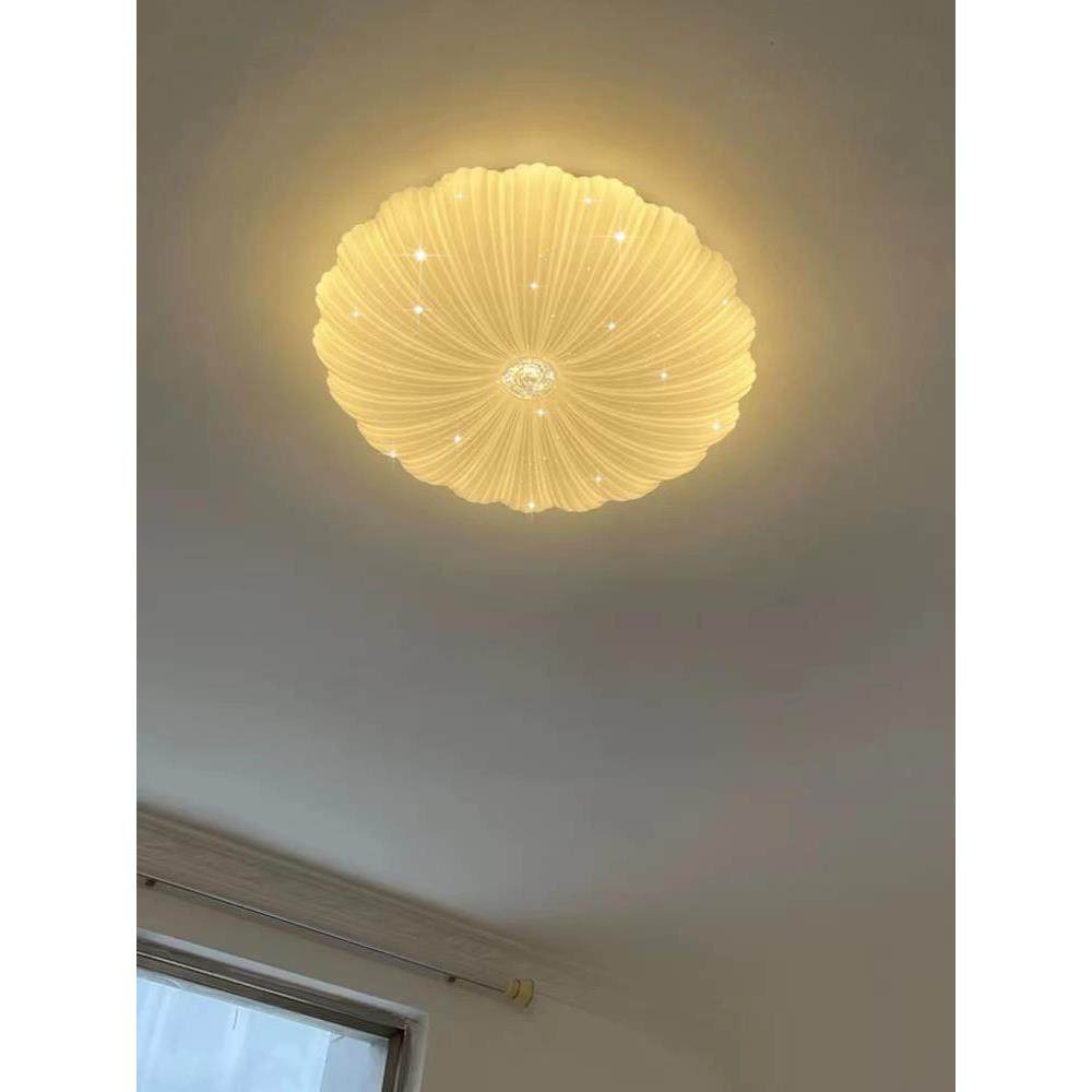 北欧简约圆形卧室房间客厅吸顶灯设计感led时尚艺术温馨浪漫贝壳,智能设备,其他智能设备,淘宝优惠券,粉丝福利购,淘宝优惠卷