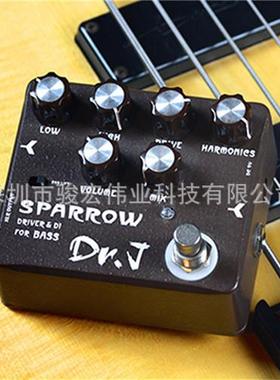 JOYO卓乐DR.JD-53电贝司效果器过载DI盒单块效果器