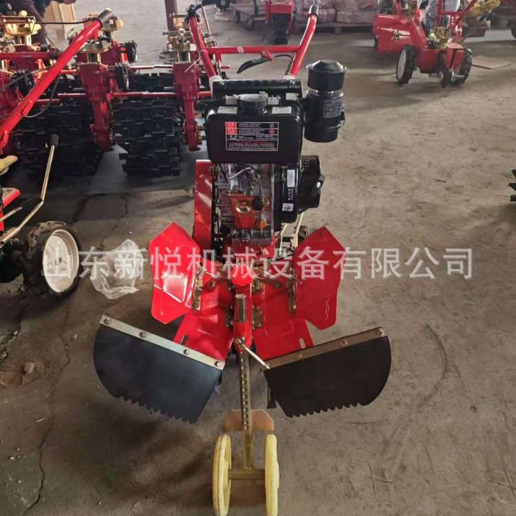 农用自走式四驱微耕机178风冷柴油旋耕机 前旋式果园除草机