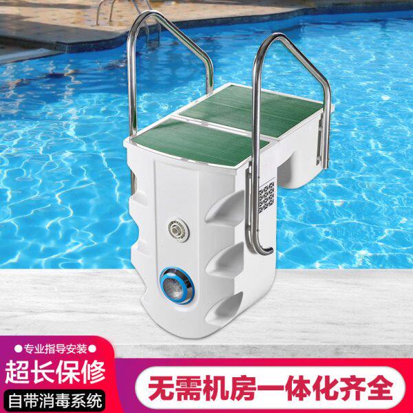 游泳池循环过滤设备一体化壁挂式水处理过滤器 一体机挂壁机水泵