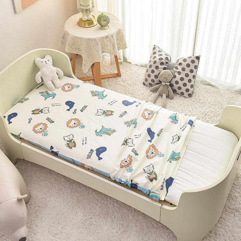 全棉幼儿园牀垫套儿童宝宝纯棉褥子套带拉链可拆洗婴儿宝宝垫被套,床上用品,床笠,淘宝优惠券,粉丝福利购,淘宝优惠卷