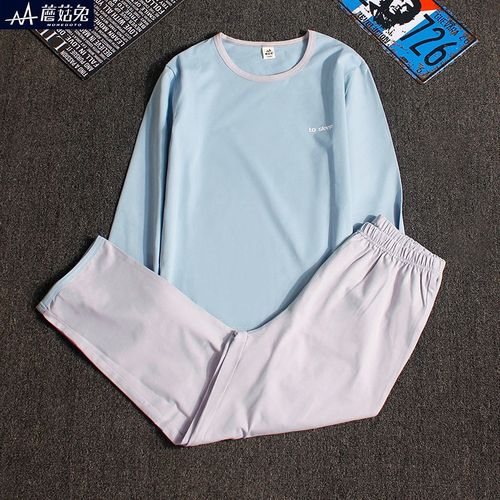 胖童秋衣秋裤加肥加大男童家居服胖大童春秋冬装保暖内衣套装宽松