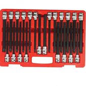 T45 T50 22件缸盖螺丝拆卸套筒工具20公分T40 T60 T70 M14