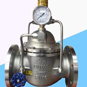 500X不锈钢可调式 自动持压泄压阀DN25DN40DN50DN65DN80DN100DN125