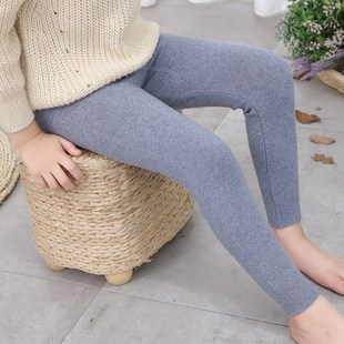 薄款 大童打底裤 女童毛裤 针织宝宝毛线裤 男童保暖裤 儿童羊毛裤