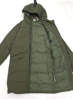 男士羽绒服2021年冬季新款修身潮流帅气防寒服中长款加厚连帽外套