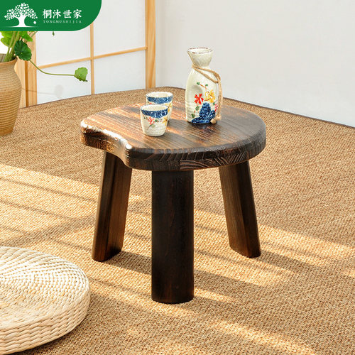 实木小板凳家用客厅换穿鞋凳脚凳小圆凳子矮凳木头儿童坐凳茶几凳