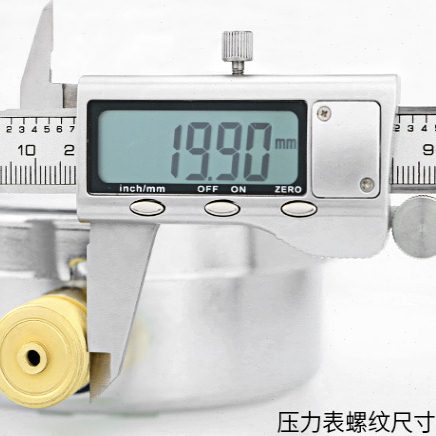 YTN-100耐震压力表 抗震表 YN100-0.6MPA 80PSi