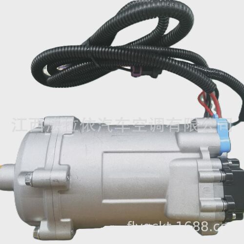 驻汽车空调压缩机12v-96v电动涡旋一体车