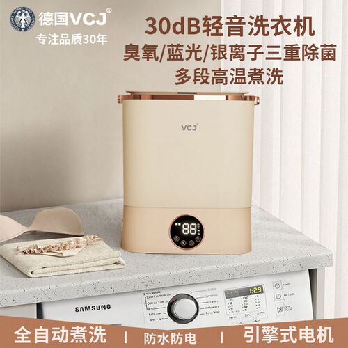 内衣洗衣机全自动家用婴儿专用脱水机袜子机小型高温煮洗迷你神器