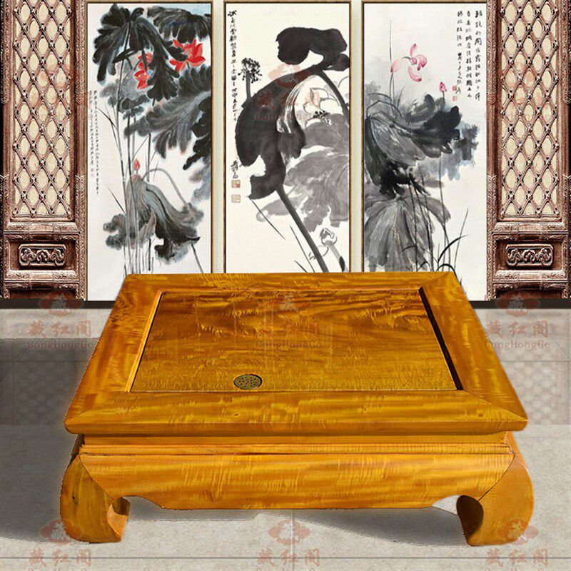 炕桌红木茶几实木地桌矮桌茶桌金丝楠木榻榻米飘窗桌炕几小桌子