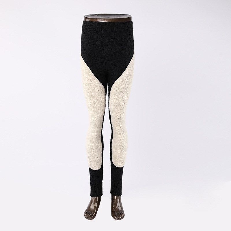 纯色男士秋冬加绒裤 抗起球三平贴片男士羊毛裤 针织羊毛保暖裤,女士内衣/男士内衣/家居服,保暖裤,淘宝优惠券,粉丝福利购,淘宝优惠卷