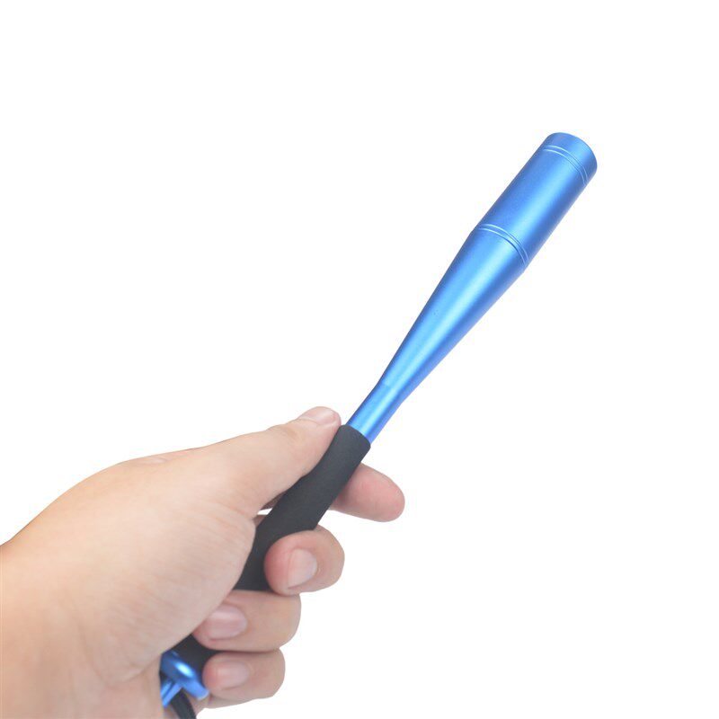 定制海钓铝合金敲鱼器/路亚敲鱼棒/打鱼锤/金属敲鱼锤/渔具配件