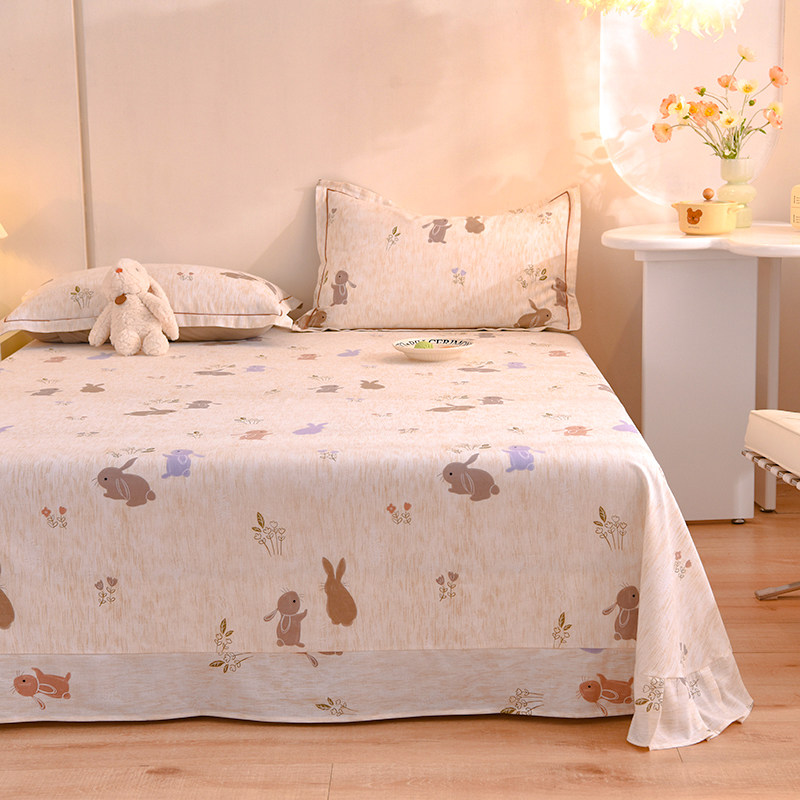 定做订制全棉加厚磨毛床单纯棉加大被单炕单榻榻米拼接子母床宿舍,床上用品,床单,淘宝优惠券,粉丝福利购,淘宝优惠卷