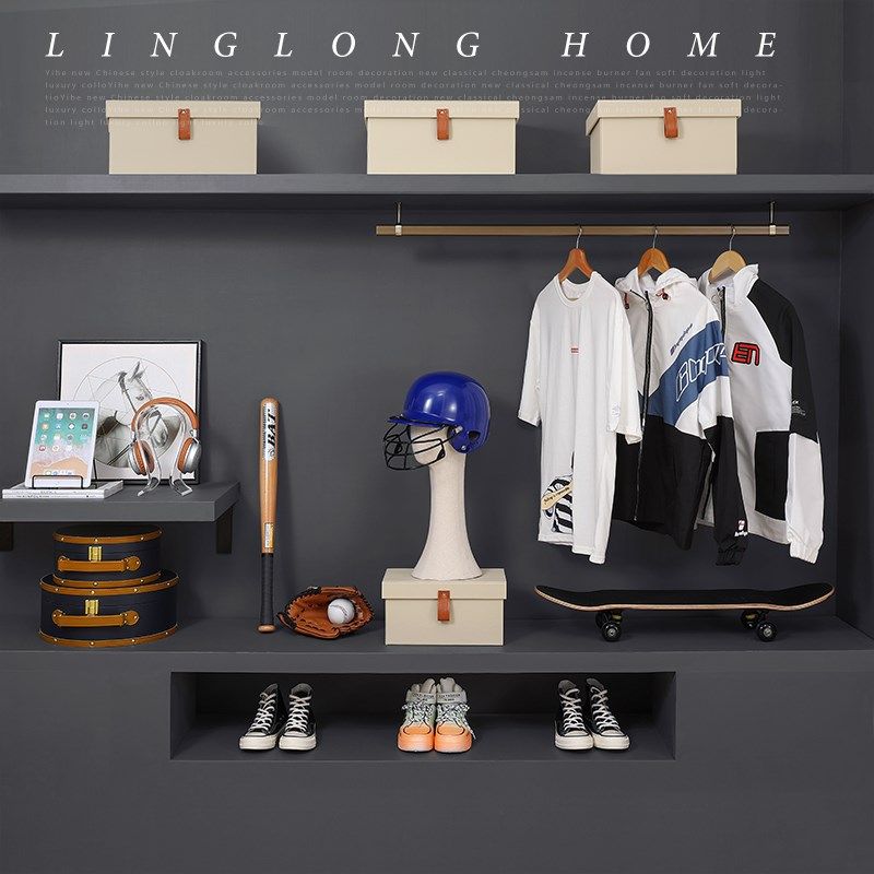 装饰品现代样板间棒球运动儿童房摆件衣帽间主题滑板车儿童房床品,家居饰品,家饰软装搭配套装,淘宝优惠券,粉丝福利购,淘宝优惠卷