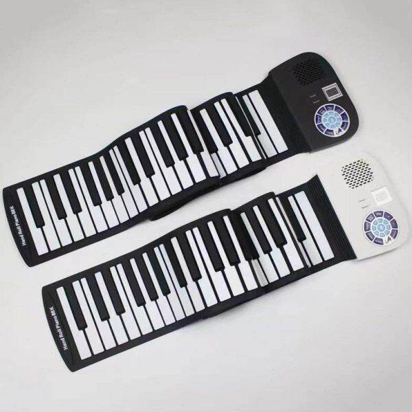 电子琴键音加厚49弦版带61键专业延录音手卷钢琴和
