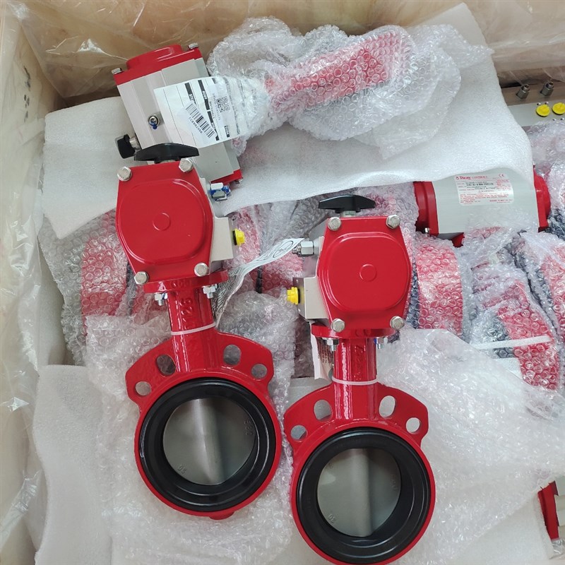 不绣钢蝶阀S30系列 美国博雷S30气动对夹式蝶O阀,BRAY手动蝶阀