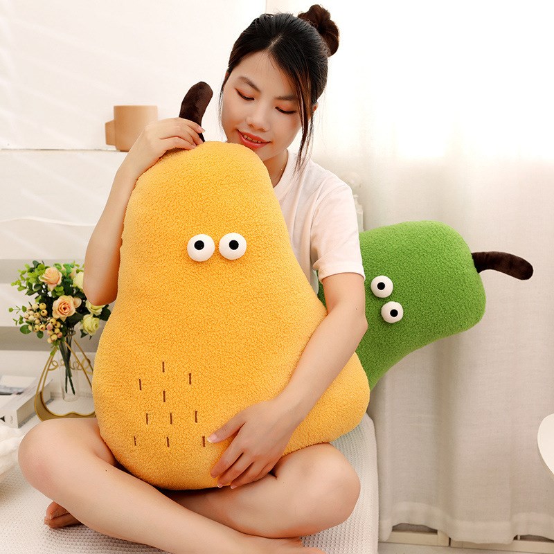 鸭梨山大抱枕办公室宿舍靠枕家居车载靠垫M解压玩偶生日礼物送女