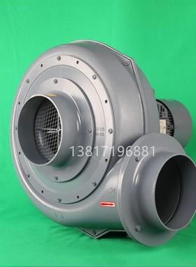 透浦式PF125-1隔热直叶式鼓风机0.75KW中压风机散热离心式风机