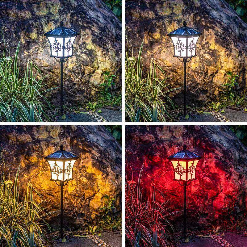 太阳能灯户外中式庭院草坪灯家用超亮照明柱头灯路灯防水室外别墅,家装灯饰光源,草坪灯,淘宝优惠券,粉丝福利购,淘宝优惠卷