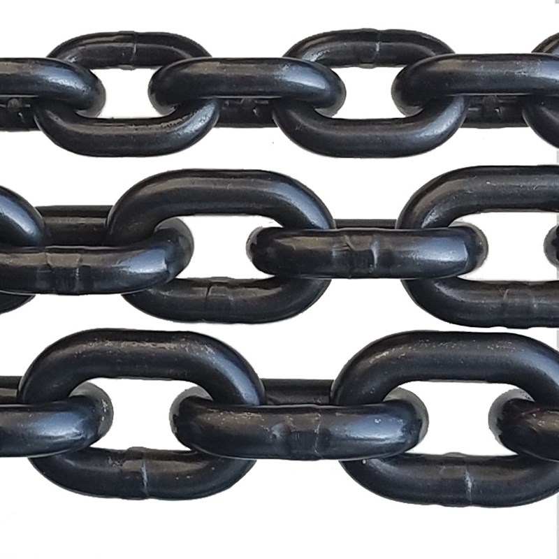路德起重链d条 发黑起重链条 锰钢链条 起重链条专业生产制造商
