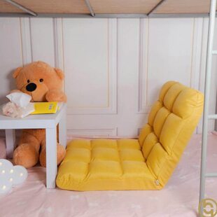 飘窗可折叠无靠椅子床上脚躺卧塌塌坐在懒人沙发的榻榻米地垫夏天