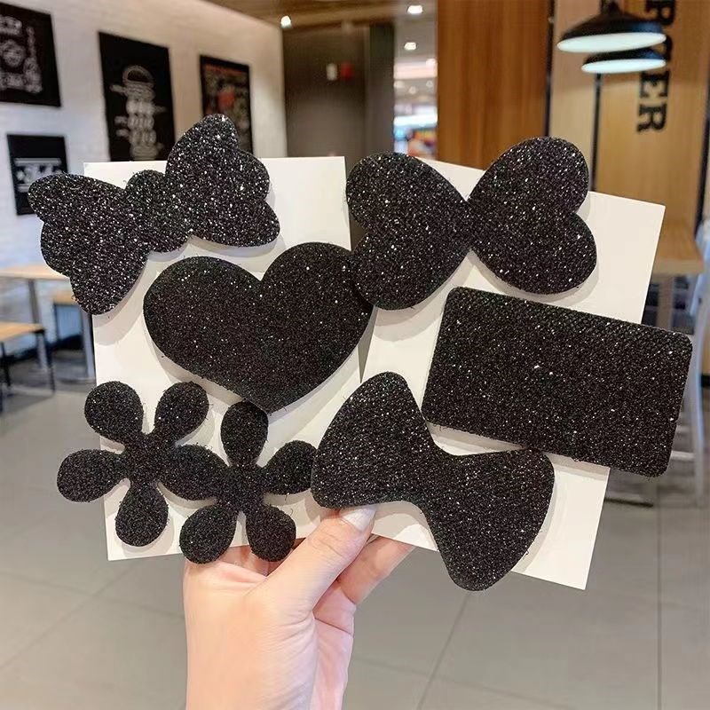 网红爆款刘海魔术扭m扭夹整理碎发贴神器发粘魔法贴头发贴盘发头