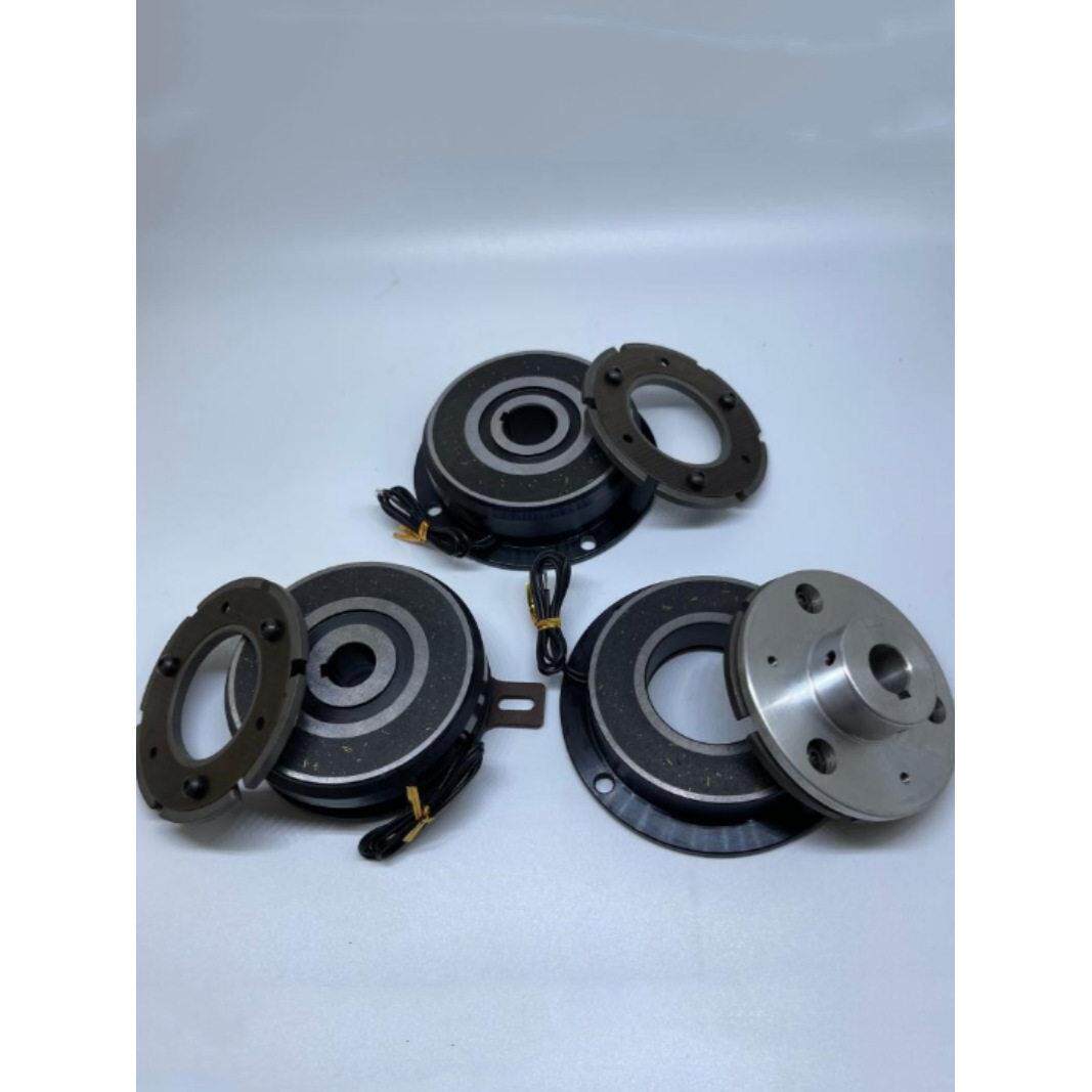 电磁离合器刹车器干式带轴承通电制动断电分离刹车离合器DC24V12V