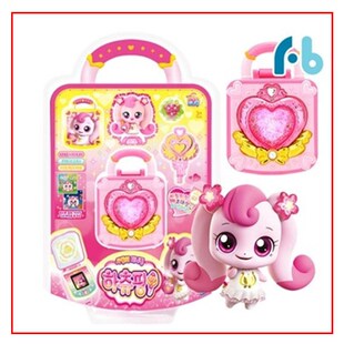 韩国乐美爱心公主锁奇妙玩偶萌可玩具儿童小女孩礼物公仔3-4-6岁5