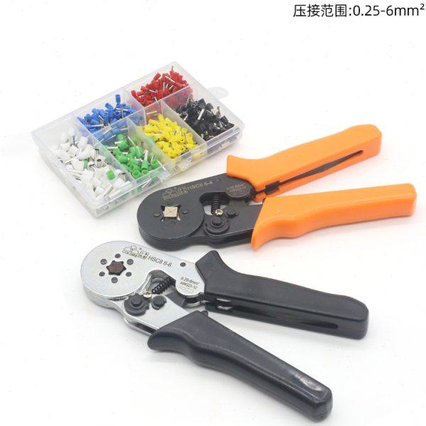 华胜HSC8 6-4压线钳VE端子0.25-6平方管型端子专用压线钳,五金/工具,压线钳,淘宝优惠券,粉丝福利购,淘宝优惠卷