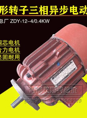 跑车-4K总厂W0 电机电机电机11D24起重.行锥形Z南京电动葫芦运Y