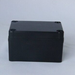 防水接线盒95*65*55mm户外分线盒 防火接线盒IP66阻燃 黑色端子盒