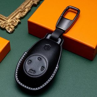 2024款领跑t03钥匙套真皮S01 C01 C10 C11 C16汽车全包高级感男士