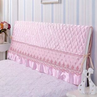 木头硬板床头套罩软包靠垫1米5防尘罩床头罩2024新款高档高级感