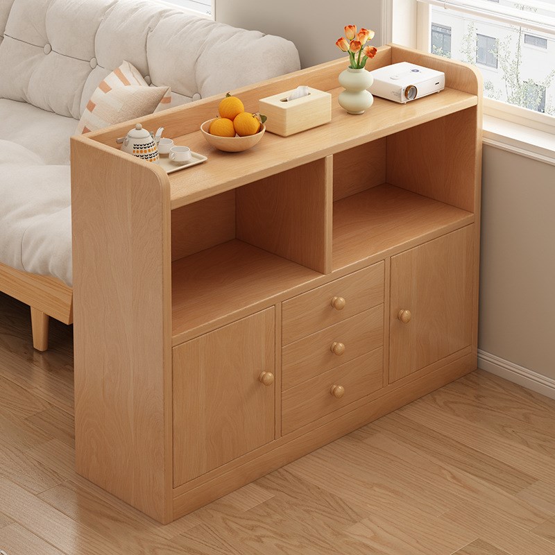 书架落地置物架一体靠墙沙发边柜幼儿园收L纳书柜床边置物书架矮