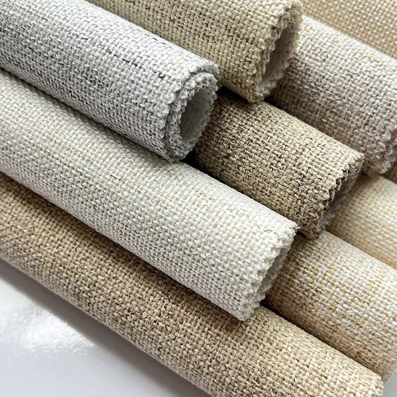 亚麻墙布无缝全屋2025新款w纯素色新中式日式加厚壁布客厅卧室安