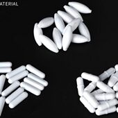 转子 磁珠 规格可选 磁力搅拌器适用搅拌子 四氟磁力搅拌子