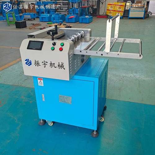 邢台振宇550型橡胶切料机分条机胶片自动切胶机单刀硅胶切条机