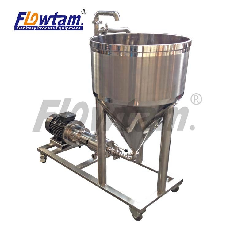 厂家直销不锈钢三级高速乳化泵管线式移动乳化泵饮料均质泵